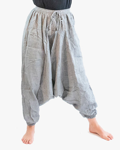 Comfy Harem Pants - Gray