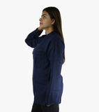 Navy blue Kurtha