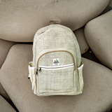 Beige Colour Hemp Backpack