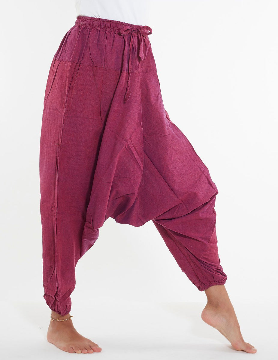 Comfy Harem Pants - Red – himaoriginals