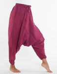 Comfy Harem Pants - Red