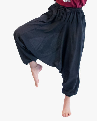 Comfy Harem Pants - Black