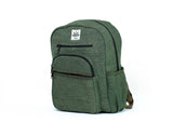 Green Color Hemp Backpack