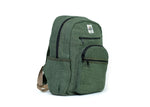 Green Color Hemp Backpack