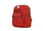 Red Color Hemp Backpack