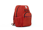 Red Color Hemp Backpack