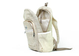 Beige Colour Hemp Backpack