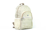 Beige Colour Hemp Backpack