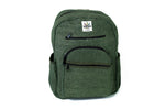 Green Color Hemp Backpack