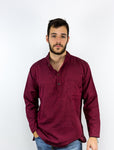 Maroon Lightweight Kurta