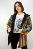 Special Multi Stripe Gheri Polar Fleece Jacket