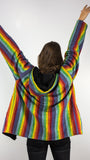 Special Multi Stripe Gheri Polar Fleece Jacket