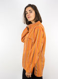 Orange Stripe Kurtha