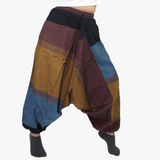 Comfy Harem Pants - multi  stripe