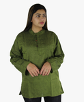 Khaki Green Kurtha